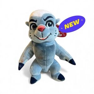 Disney Blue and Gray Plush Toy with Red Nose